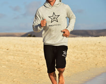 Charger l&#39;image dans la galerie, THE CRUISER/WORKOUT  WHITE LOGO - Unisex Organic Hoodie - 7 Colors
